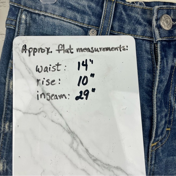 AMO Bex Dreamer With Destroy Bex Distressed A01232-072 Jeans size 25 - Picture 6 of 7